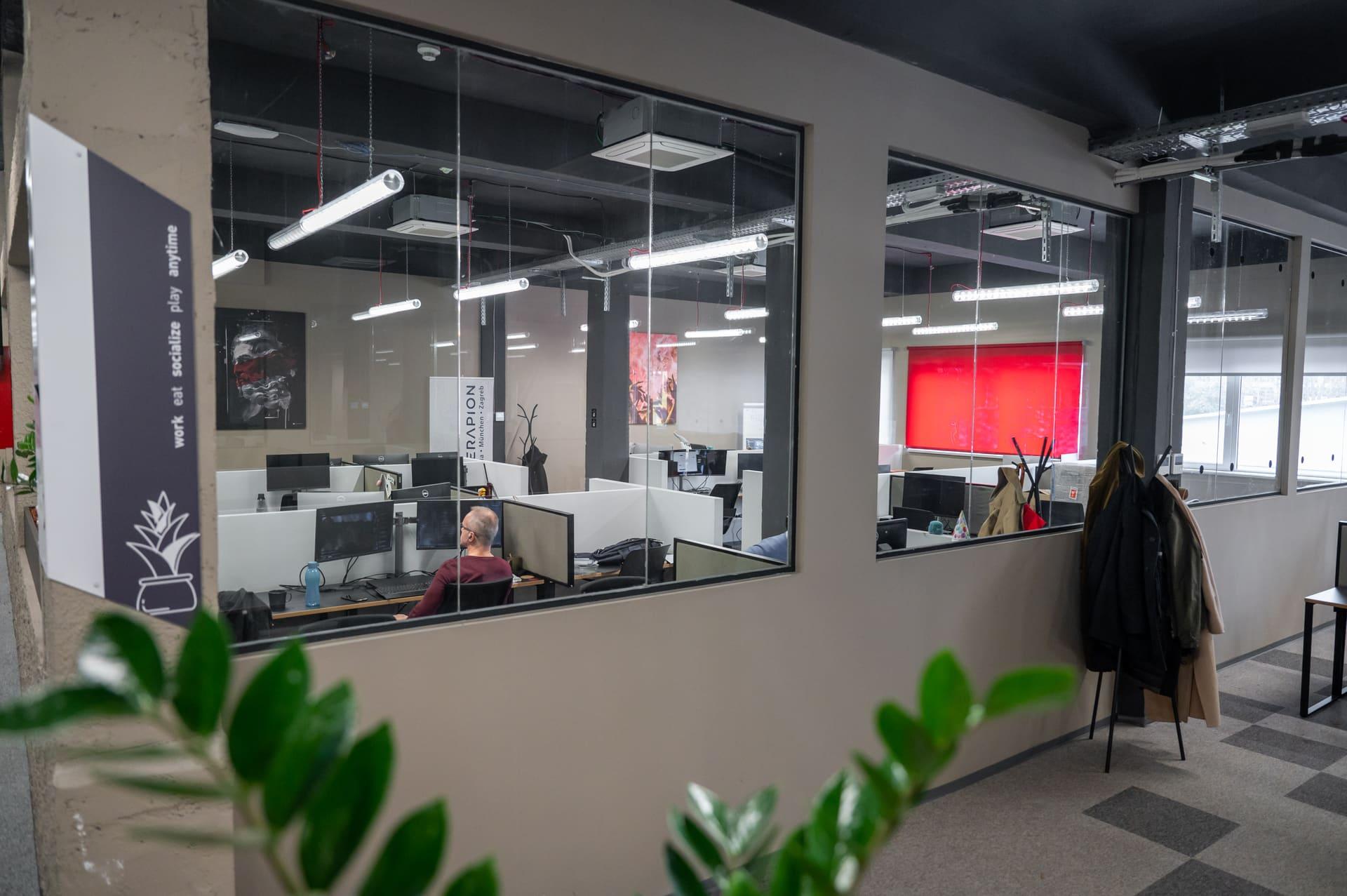 Modern coworking space